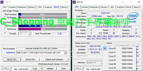 Intel Coffee Lake 6C "Engineering Sample" @ 5.0 GHz